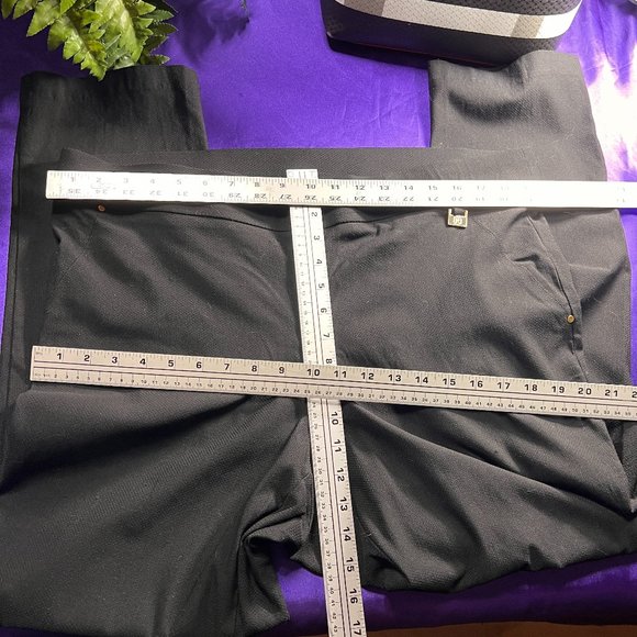 📌Rafaella Comfort Straight Leg Stretch Viscose Pull On Pants - Picture 4 of 13